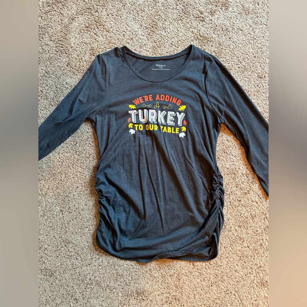 Maternity shirt - Thanksgiving
